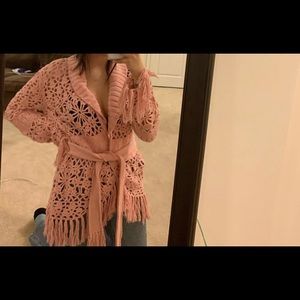 super stylish boho style sweater!